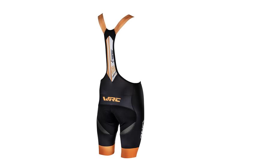 CULOTTE CORTO LADY WRC NEGRO/NARANJA TALLA M