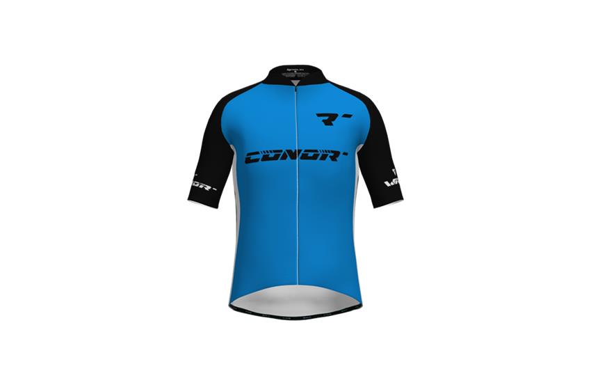MAILLOT CORTO  CONOR AZUL/BLANCO/NEGRO TALLA M