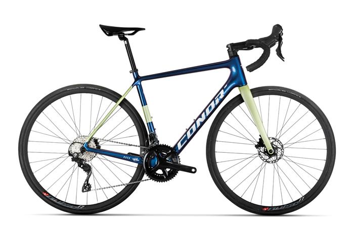 RUSH GRAN FONDO 105 Di2 2x12s BLUE SM/500