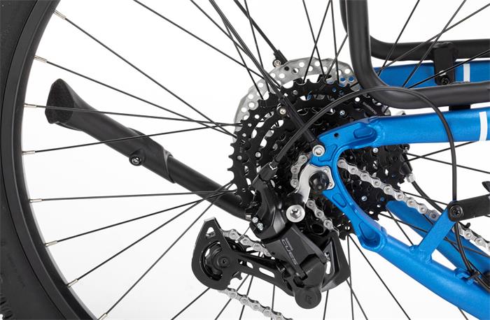 OSLO E-TREKKING  27,5" Cues 9s BLUE MD-440