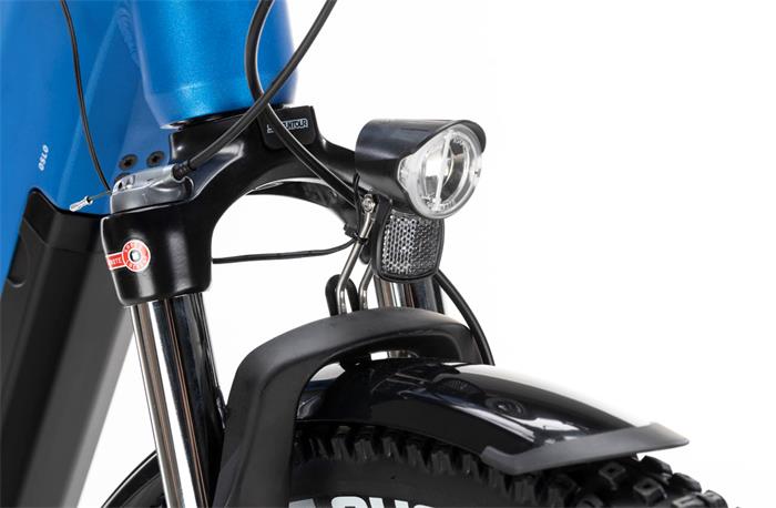 OSLO E-TREKKING  27,5" Cues 9s BLUE MD-440