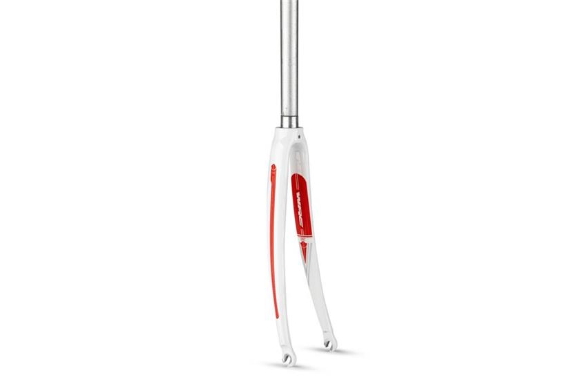 HORQUILLA 700CC ROAD CARBONO BLANCO/ROJO