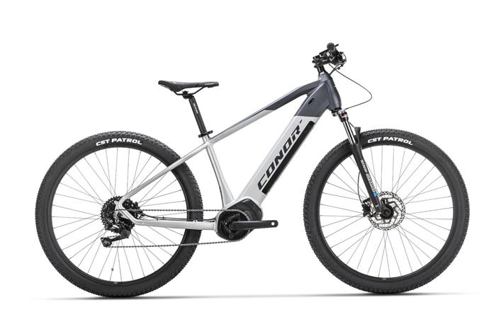 BORNEO E-MTB DEORE 720Wh 10S GREY SM-380