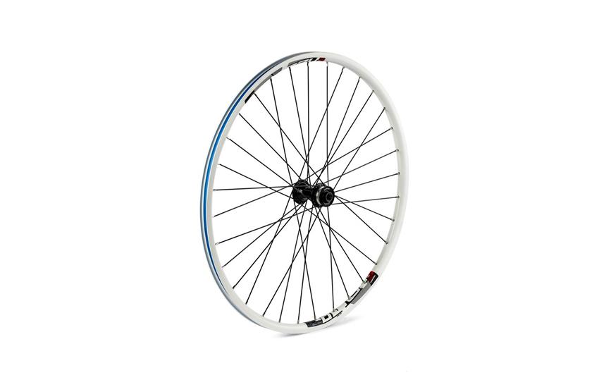 RUEDA DEL. MACH1 NEURO BLANCO+SHIMANO 6010