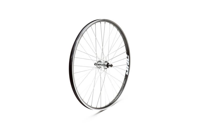 RUEDA TRASERA 26 BUJE ALUMINIO ROSCA C/C.