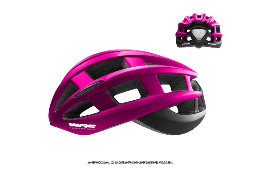 CASCO MTB MOD.09 ROSA NEGRO L 58-61CM