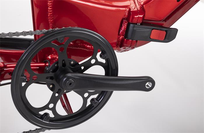 MAUI FAT E-CITY FOLDING 20"X4.0 8s RED