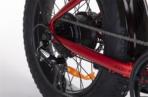 MAUI FAT E-CITY FOLDING 20"X4.0 8s RED