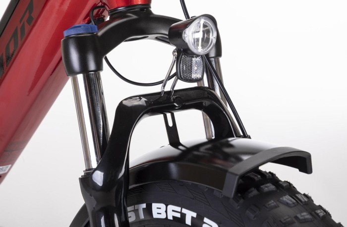 MAUI FAT E-CITY FOLDING 20"X4.0 8s RED