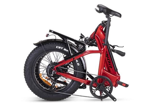 MAUI FAT E-CITY FOLDING 20"X4.0 8s RED