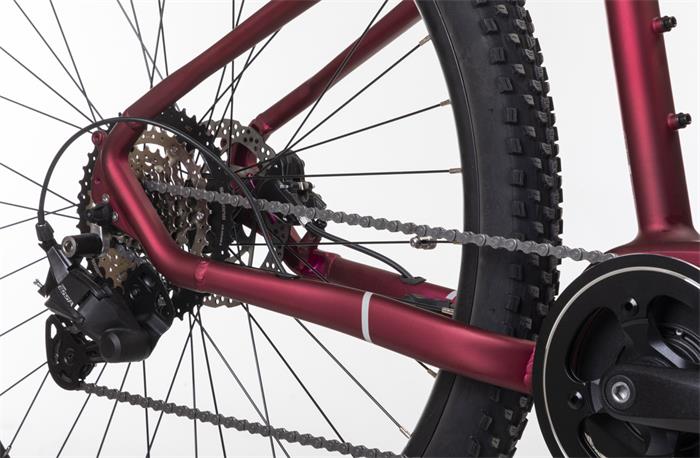 KIRK 720Wh 8S E-MTB 29" GARNET MD-432