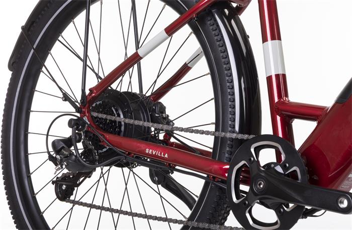 CONOR SEVILLA 7s 27,5" BAFANG GARNET MD-440
