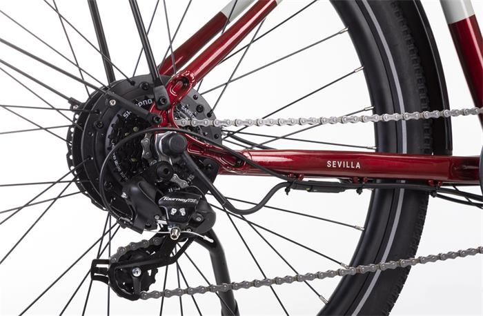 CONOR SEVILLA 7s 27,5" BAFANG GARNET MD-440