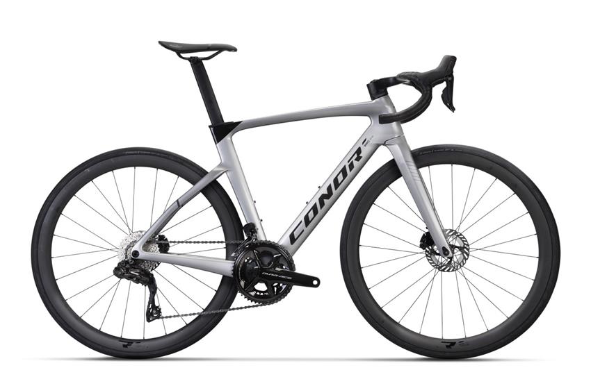 VOLCANO AERO DURA ACE Di2 2x12s LIGHT GREY LA/560