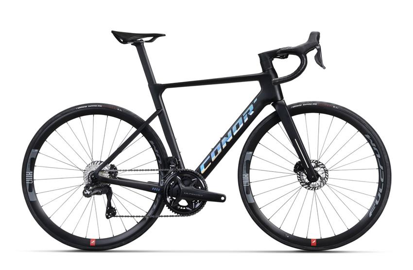 RUSH GRAN FONDO Ultegra Di2 2x12s BLACK MD/540