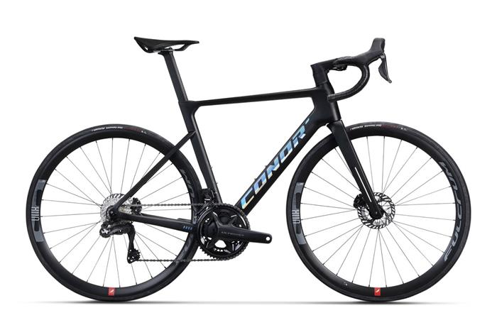 RUSH GRAN FONDO Ultegra Di2 2x12s BLACK MD/540