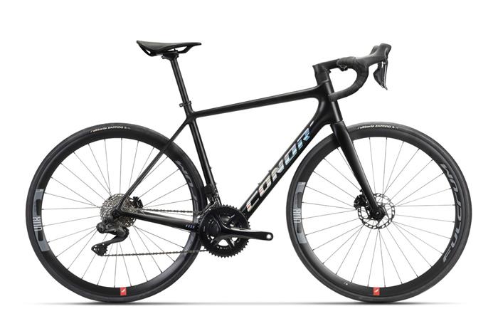 RUSH GRAN FONDO Ultegra Di2 2x12s  BLACK LA/570