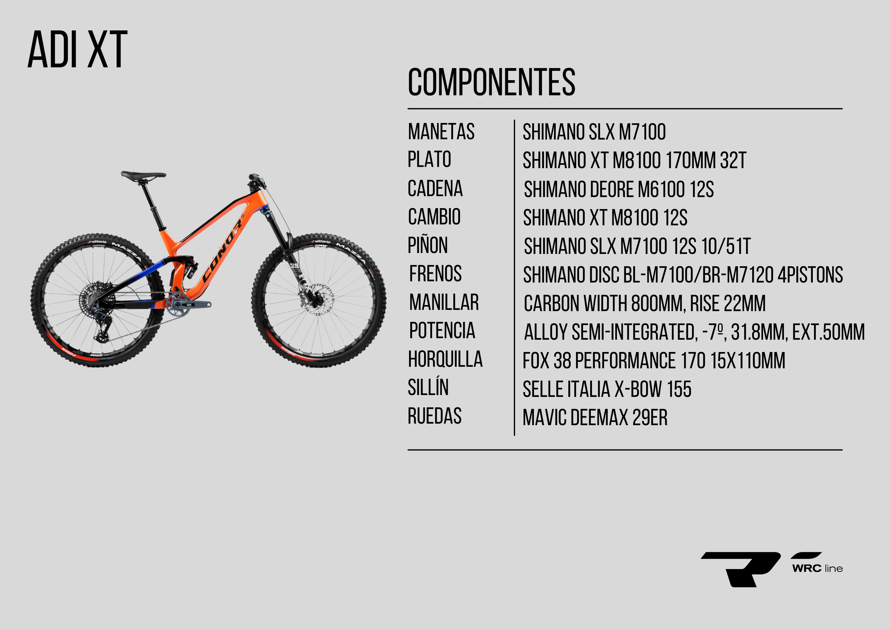 Bicicleta Conor ADI 10 ADI%20Shimano%20XT%20Esp