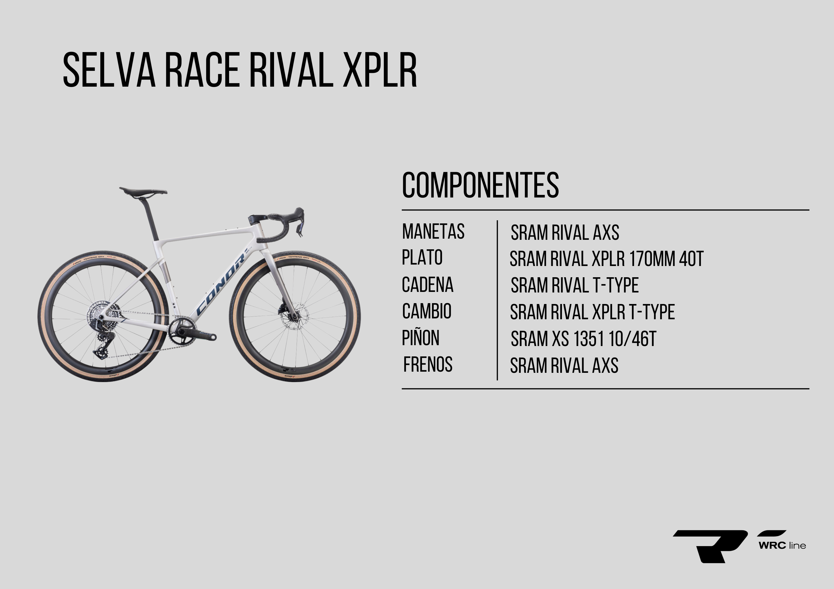 Bicicleta Conor SELVA RACE 8 SELVA%20RACE%20RIVAL%20XPLR%201X13S%20Es